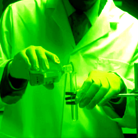 gif of a green lava lamp